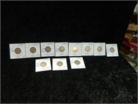 11 Liberty  Nickels
