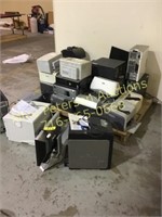 Lot of used computers, copiers, printers
