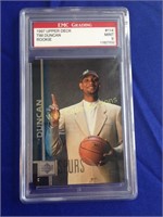 1997 Upper Deck Tim Duncan Rookie Basketball Card
