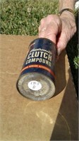 OLD HUDSON CLUTCH OIL CAN