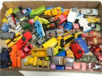 VINTAGE LOT OF DIE CAST CARS-HOTWHEELS AND MORE