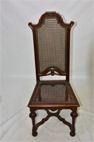 Highback Caned Full Size Hall Chair