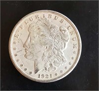 1921-s morgan silver dollar