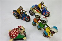 Tin Windup and Friction Toys