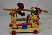 Four Wooden Motion Toys
