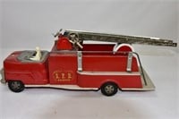 Large Metal Fire Truck