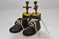 Childs Rubber Shoes and Pull Toy