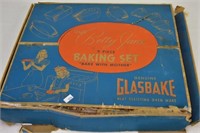 Childrens Glass Baking Set