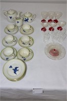 Nippon Porcelain Childrens Dish Set