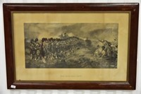 Military Battle Print