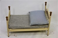 Wooden Doll Bed