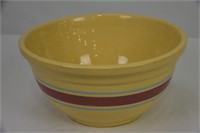 Large Pottery Mixing Bowl