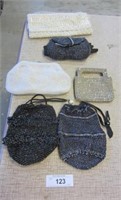 Vintage Handbags (6) Beaded and Sequined