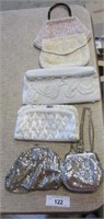 Vintage Handbags (6) Beaded and Sequined