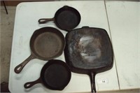 11" square skillet made in the usa, Griswold