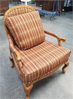 BASSETT FURNITURE FRENCH PROVINCIAL ARM CHAIR