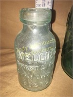 Antique Mellin's Infant's Food embossed bottle