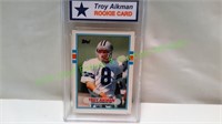 1989 Troy Aikman Rookie Card
