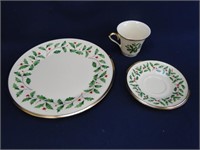 Lenox 3 Piece Holiday Place Setting