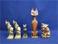Cat Statues & Bookends