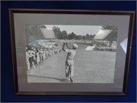 Matted & Framed Ben Hogan Golf Photo