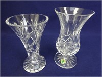 2 Waterford Vases