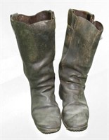 pair of Civil War era leather  boots