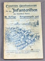 1916 WWI German Infantry manual