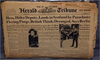 New York Herald Tribune, Tuesday, May 13, 1941