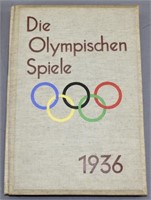 1936 Olympic Games Stereoscopic book