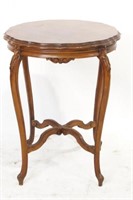 Antique French Walnut Side Table