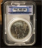 Liberty Peace Dollar 1923 PNC MS66