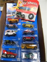 11 NEW IN THE PACKAGE HOT WHEELS CARS