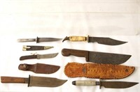 Collection of Old  knives - Mexico