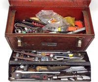 Red Toolbox Full Of Tools