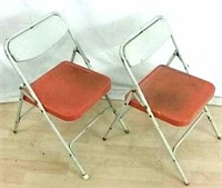 Youth Samsonite Metal Foldable Chairs