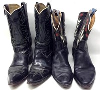 (2) Men's Size 9 Cowboy Boots