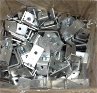 Box Of Aluminum Brackets 1/4" Threaded