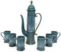 Unique 7pc Ceramic Tea Set