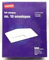 (500) No.10 Left Window Envelopes