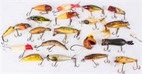 Lot of Vintage and Antique Fishing Lures Tackle
