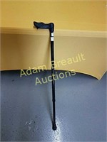 Invacare adjustable cane with ortho grip