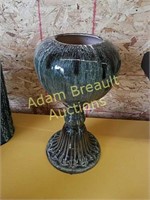 16 inch glazed Pottery decorative floor vase