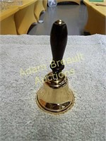 6 inch wood handle Brass Bell