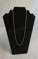 14k Yellow Gold 23" Rope Chain Necklace