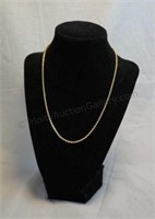 14k Yellow Gold 18" Rope Chain Necklace