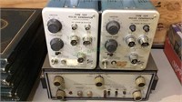 Two type 109 pulse generators, & a Heathkit fm