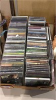 Box lot of about 80 music CDs (808)