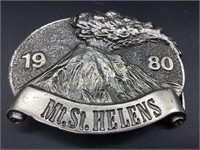 Mt St Helen's 1980 belt buckle