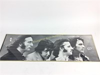 Picture in frame of the Beatles